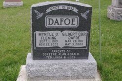 Myrtle O <I>Fleming</I> Dafoe 