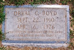 Orval Clarence Boyd 