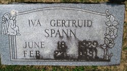 Iva Gertrude Spann 