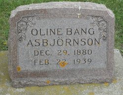 Oline <I>Bang</I> Asbjornson 