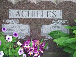 Alice C. <I>Wilson</I> Achilles 