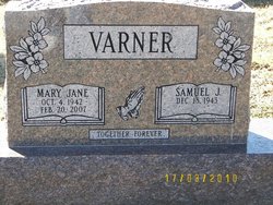 Mary Jane <I>Rice</I> Varner 