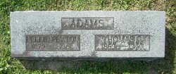 Nellie <I>Payton</I> Adams 
