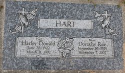 Harley Donald Hart 