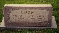 Amanda Clementine “Clem” <I>Scales</I> Corn 