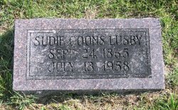 Sudie <I>Coons</I> Lusby 