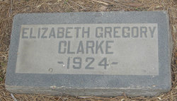 Elizabeth <I>Gregory</I> Clarke 
