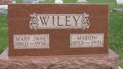 Mary Jane <I>Hedrick</I> Wiley 