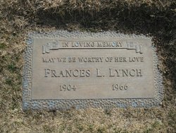 Frances L. <I>Hagar</I> Lynch 