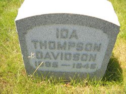 Ida <I>Thompson</I> Davidson 