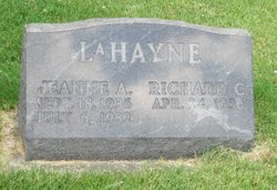 Jeanne A <I>Jourdain</I> LaHayne 