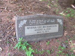 Myrna Lee <I>Wilson</I> Richardson 