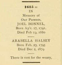 Arabella <I>Halsey</I> Bonnel 