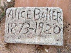 Alice <I>Bellar</I> Baker 