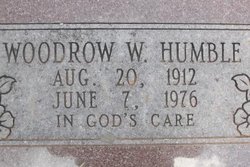 Woodrow W. “Woody” Humble 