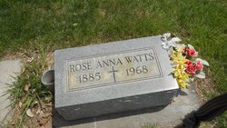 Rose Anna <I>Hoffman</I> Watts 