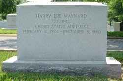 Col Harry Lee Maynard 