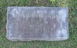 Betty Mae <I>Turner</I> Parker 