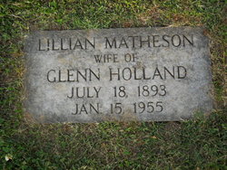 Lillian <I>Matheson</I> Holland 