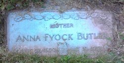 Anna <I>Fyock</I> Butler 
