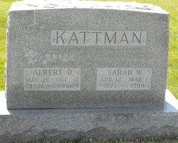 Sarah W. <I>Huckriede</I> Kattman 