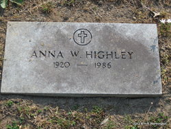 Anna <I>Worthington</I> Highley 