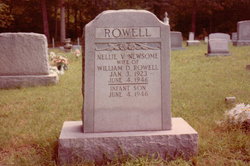 Mrs Nellie Virginia <I>Newsome</I> Rowell 
