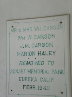 William Wilson Carson 