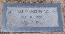 William Franklin Adams 