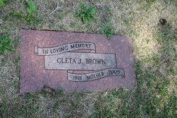 Cleta J Brown 