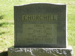 Ethel Frances <I>Doty</I> Churchill 