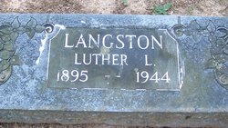 Luther Linsey Langston 