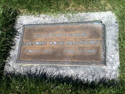 Marjorie Rae <I>Done</I> Bringhurst 