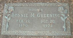 Bonnie M Greening 