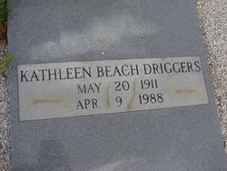 Kathleen <I>Driggers</I> Driggers 
