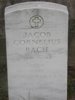 LCDR Jacob Cornelius Bach 