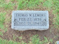 Thomas Wesley Lemons 