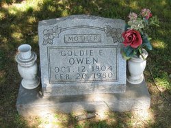 Goldie E. <I>Curry</I> Owens 