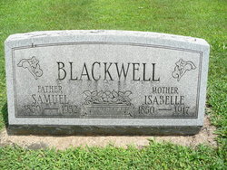 Isabelle “Belle” <I>Cramblet</I> Blackwell 