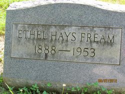 Ethel <I>Hays</I> Fream 
