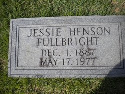 Jessie <I>Henson</I> Fullbright 