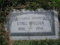 Ethel Elizabeth <I>Runnels</I> Elser 
