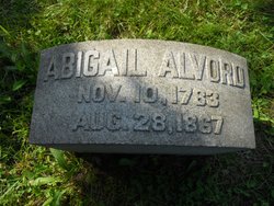 Abigail <I>Clark</I> Alvord 