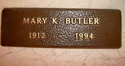 Mary Jeannette <I>Kemp</I> Butler 