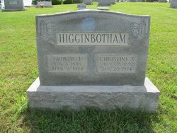 Christine E. <I>Mays</I> Higginbotham 