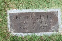 Bertha Irene <I>Huffstetler</I> Giffin 