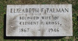 Elizabeth Fitzhugh <I>Talman</I> Kross 