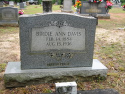Birdie Ann Davis 