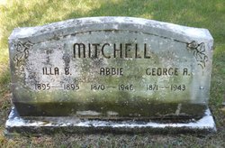 Abigail “Abbie” <I>Williams</I> Mitchell 
