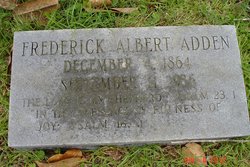 Frederick Albert “Fritz” Adden 